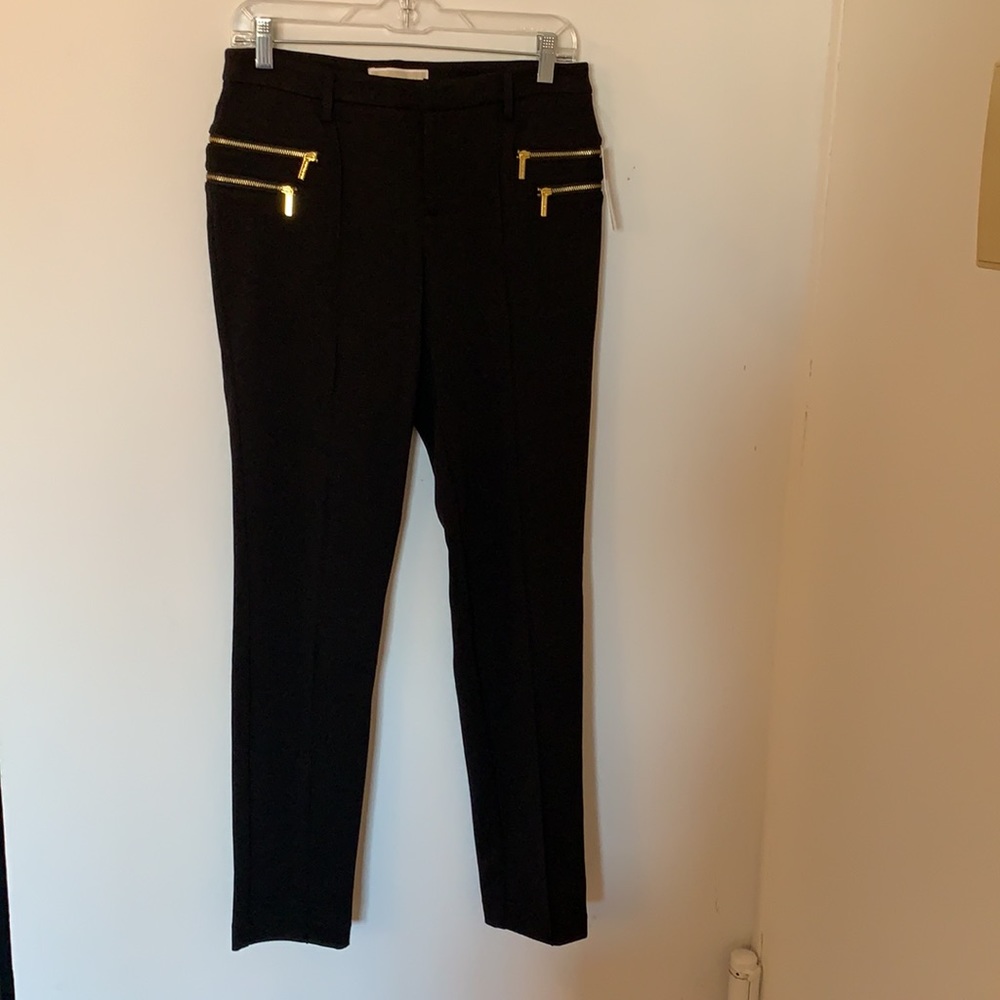Michael Kors Ponte Knit Black Pants - Picture 5 of 10